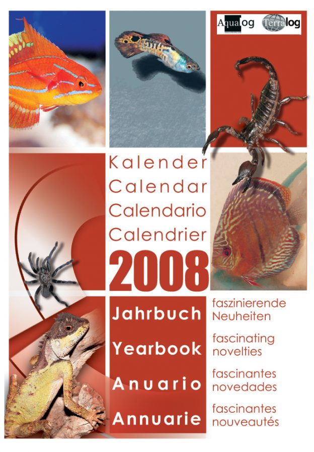 Aqualog Kalender Jahrbuch 2008 Calendar Yearbook 2008