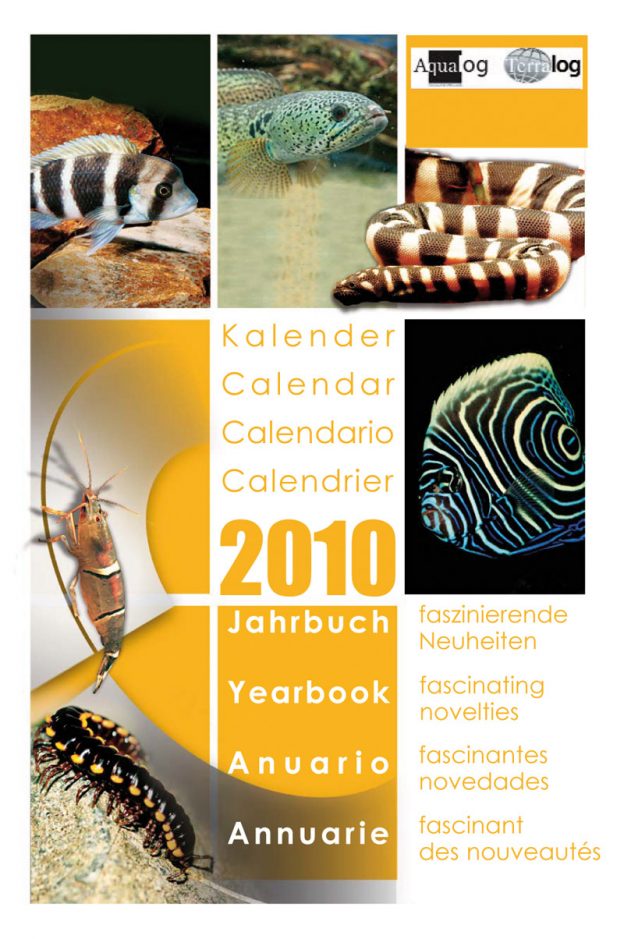 Aqualog Kalender Jahrbuch 2010 Calendar Yearbook 2010