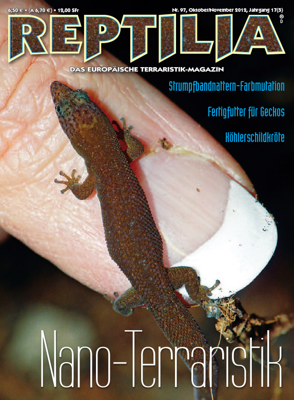 Reptilia 97 – Nano-Terraristik Okt/Nov 2012