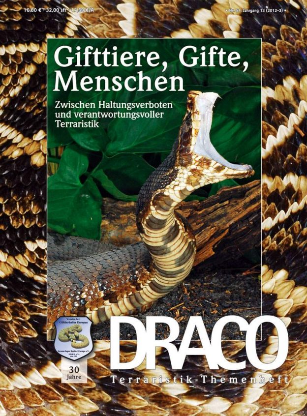 DRACO 51 – Gifttiere, Gifte, Menschen