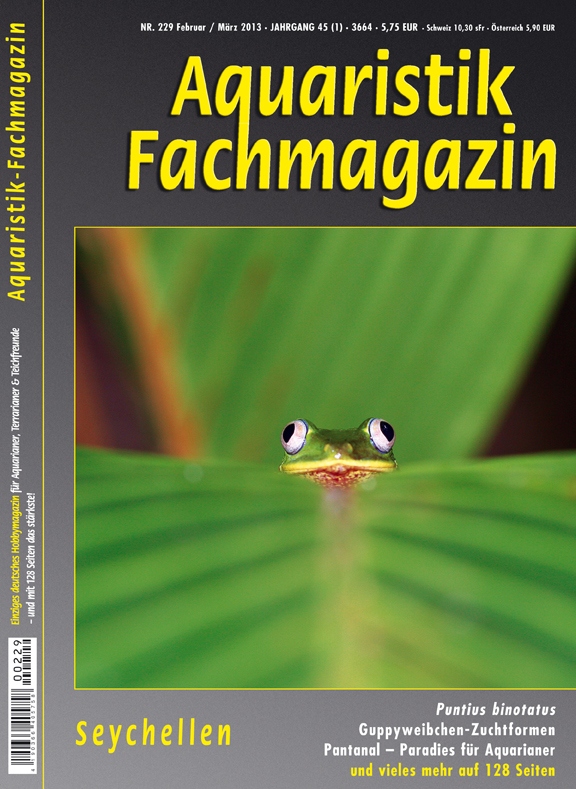 aquaristik fachmagazin 229 Feb Maerz 2013