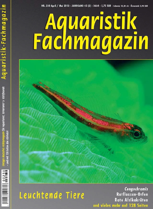 Aquaristik Fachmagazin 230 April/Mai 2013