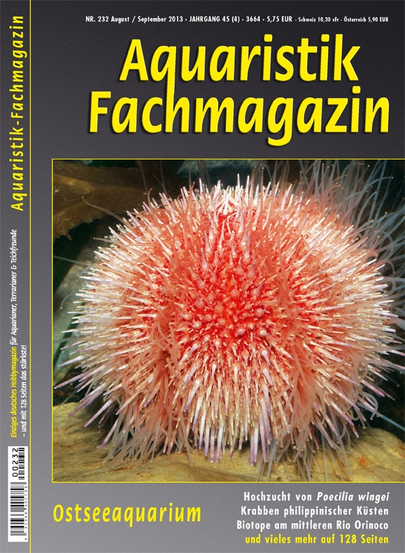 Aquaristik Fachmagazin 232 August/September 2013