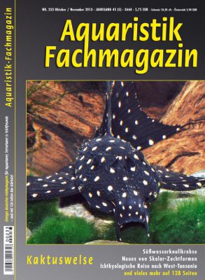 Aquaristik Fachmagazin 233 Oktober/November 2013