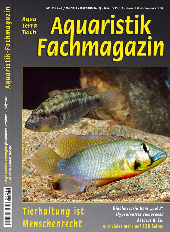 Aquaristik Fachmagazin 236 April/Mai 2014