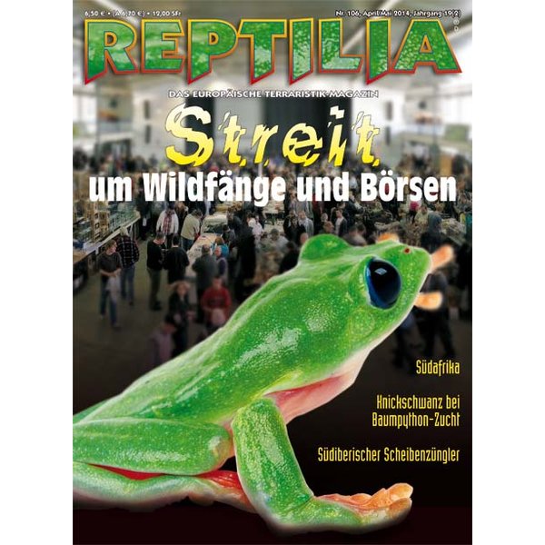 reptilia 106 streit um wildfaenge und boersen april mai 2014