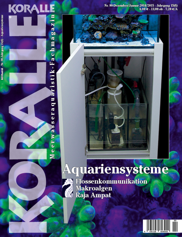 Koralle 90 – Aquariensysteme Dezember 2014 / Januar 2015