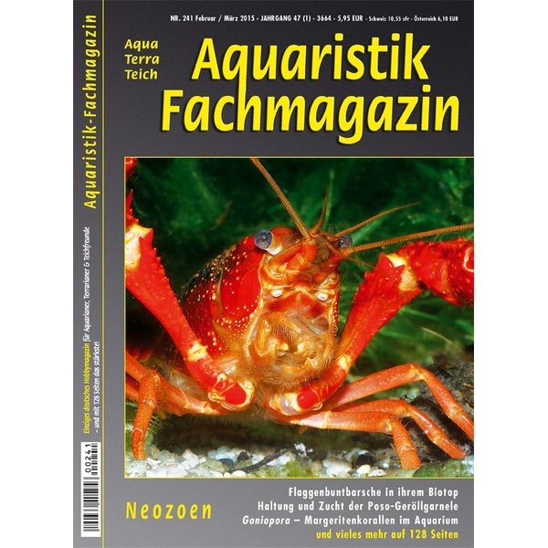 aquaristik fachmagazin 241 februar maerz 2015