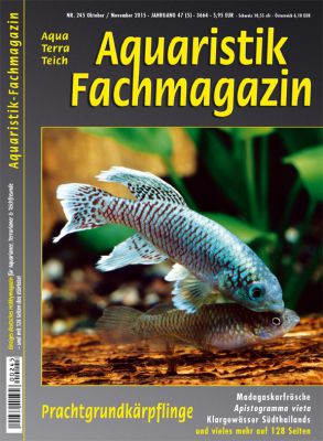 Aquaristik Fachmagazin 245 - Oktober/November 2015