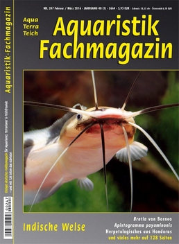 Aquaristik Fachmagazin 247 - Februar/März 2016