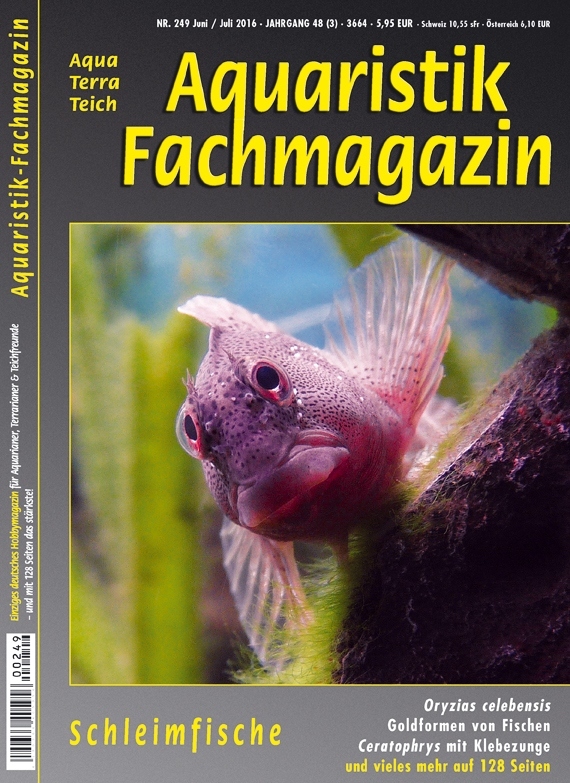 Aquaristik Fachmagazin 249 (Juni/Juli 2016)